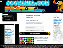 Tablet Screenshot of jocmania.com